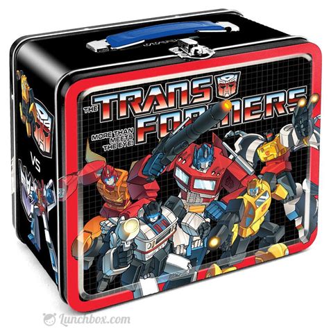 necca metal transformers lunch box|Limited Edition Transformers Lunchbox, No Thermos (neca, 2002).